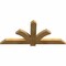 Ekena Millwork Redmond Rough Sawn Timber Gable Bracket, Western Red Cedar, 48"W x 22"H x 2"D x 4"F, 11/12 Pitch GBW048X22X0204RED00RWR - alternate 1